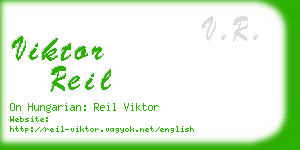 viktor reil business card